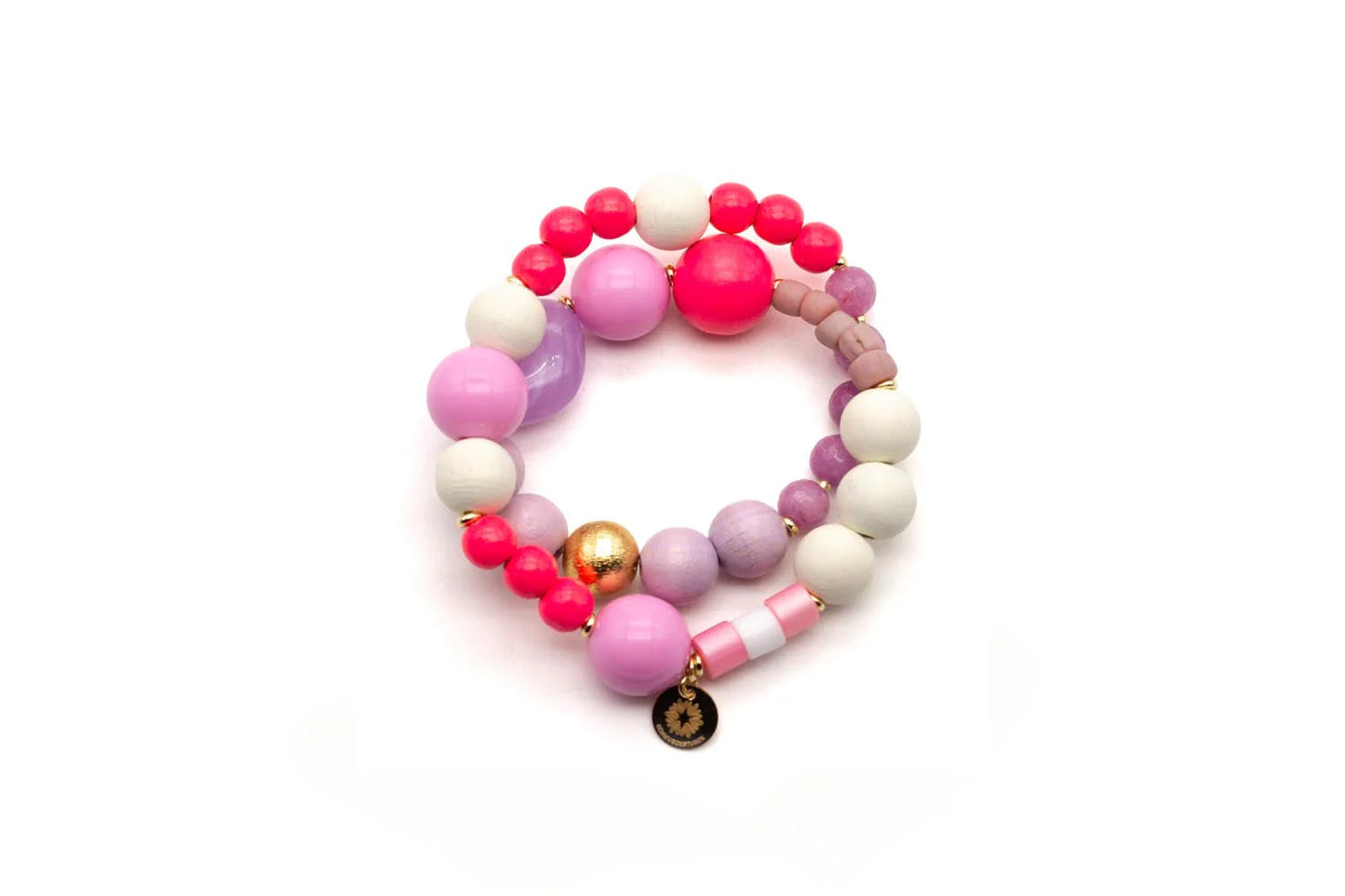 SCHMÜCKSTÜCK Armband Chunky Twin Neon White