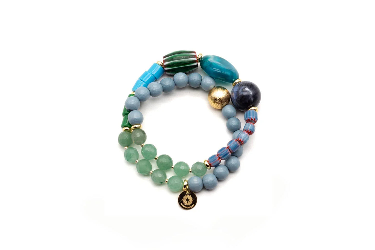 SCHMÜCKSTÜCK Armband Chunky Twin Deep Sea