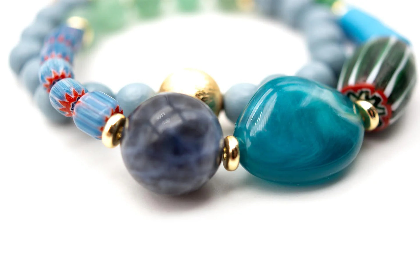 SCHMÜCKSTÜCK Armband Chunky Twin Deep Sea