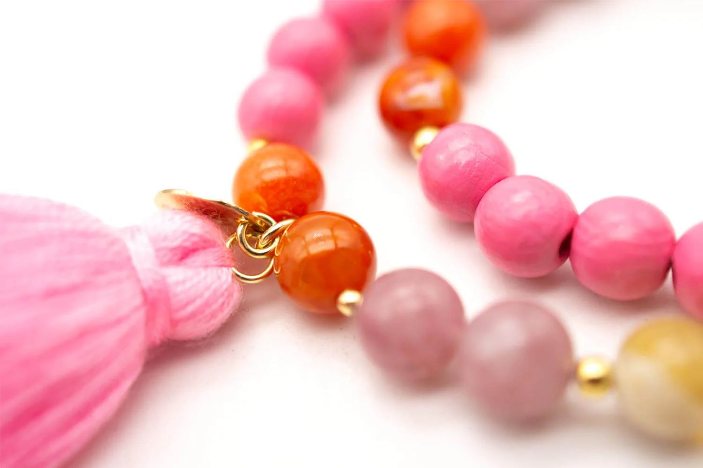 SCHMÜCKSTÜCK Mala Twin Armband Rose Berry