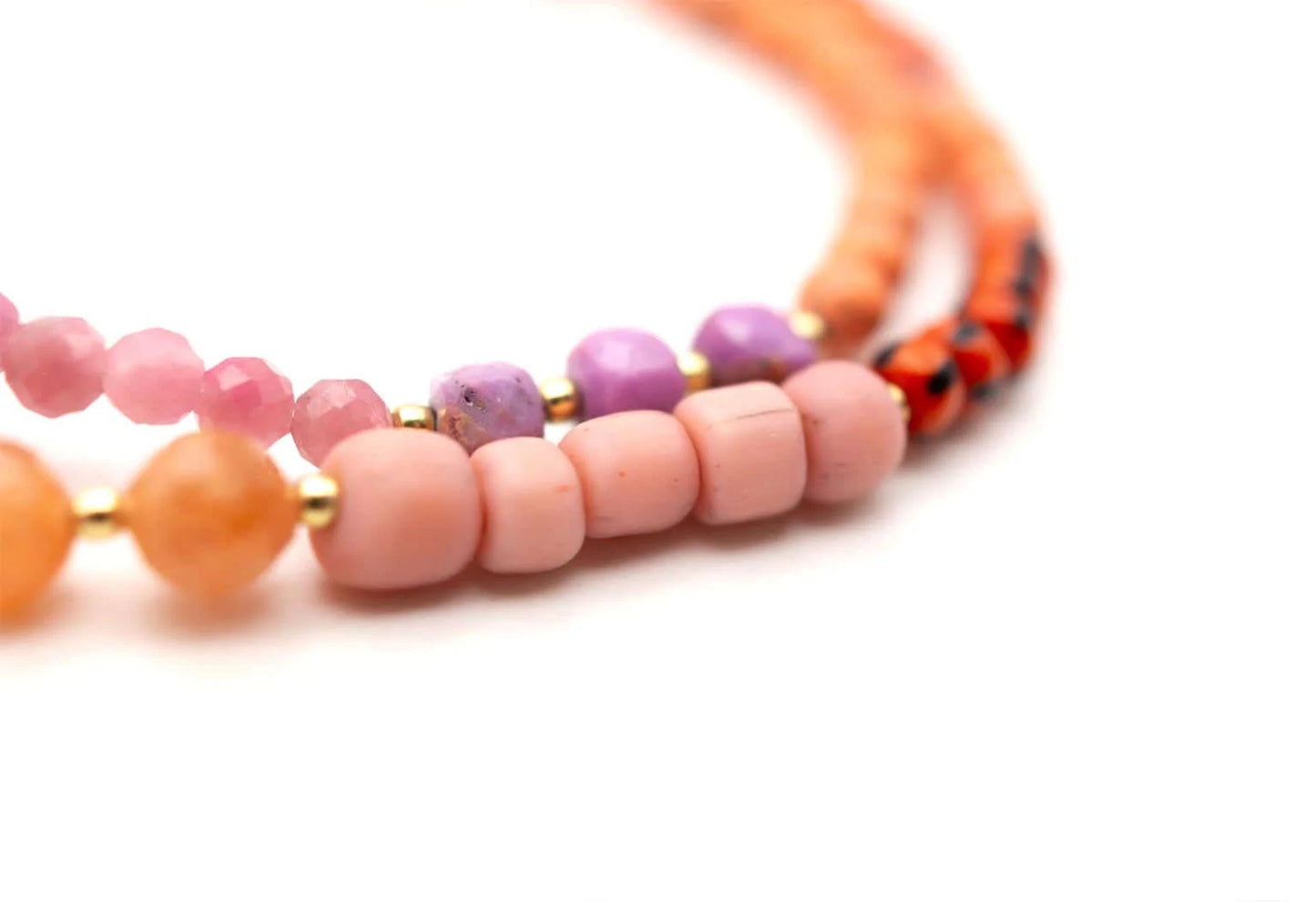 SCHMÜCKSTÜCK Armband Mala Twin Rose Pash