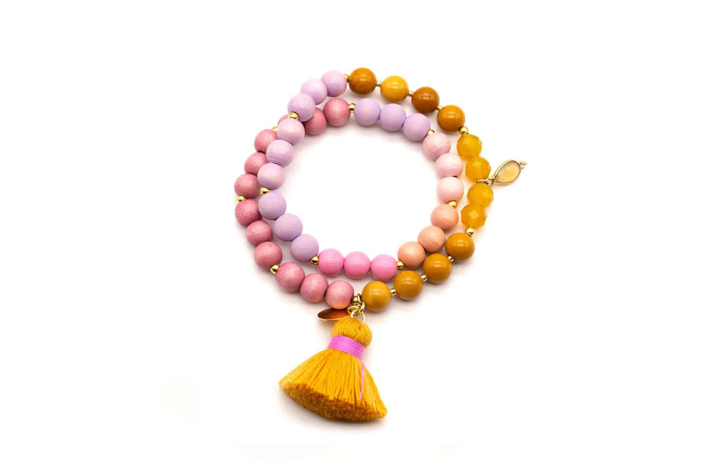 SCHMÜCKSTÜCK Mala Twin Armband Spring Blush