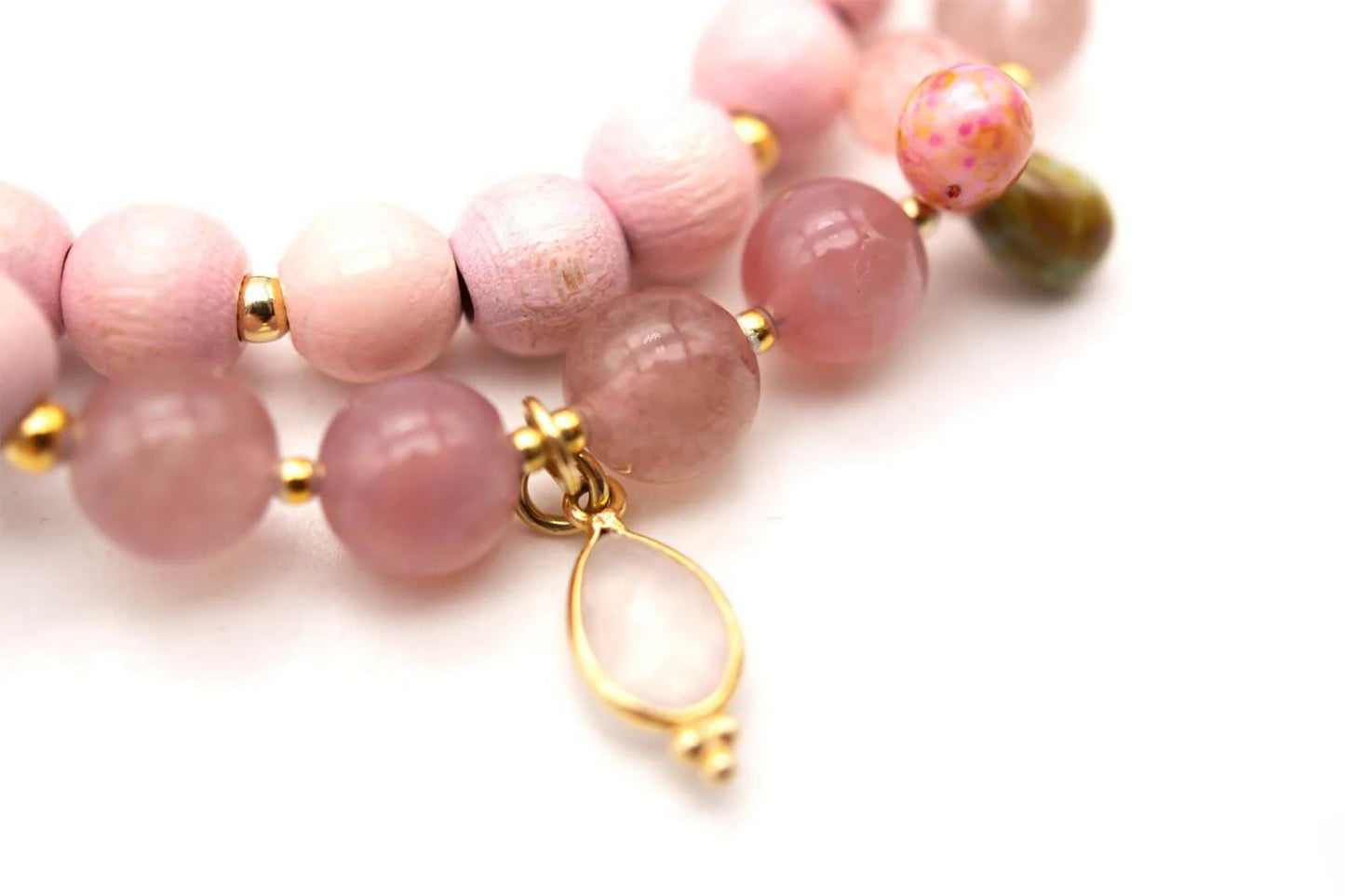 SCHMÜCKSTÜCK Mala Twin Armband Wilde Rose
