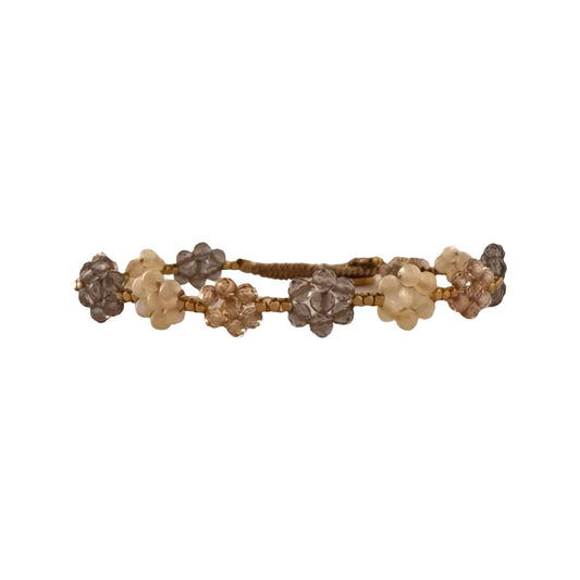 IBU JEWELS Armband Lulu Wannie Smokey AC Mix 01