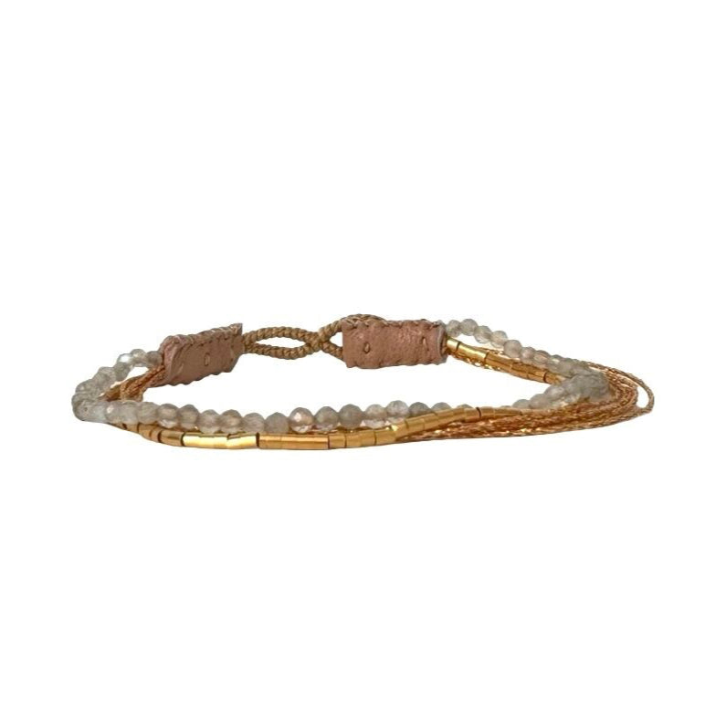 IBU Jewels Armband Lulu Ash Labradorit AC03