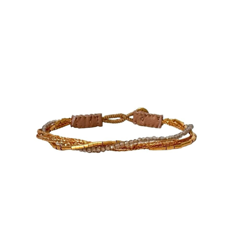 IBU Jewels Armband Lulu Ash Smoky Quartz AC15
