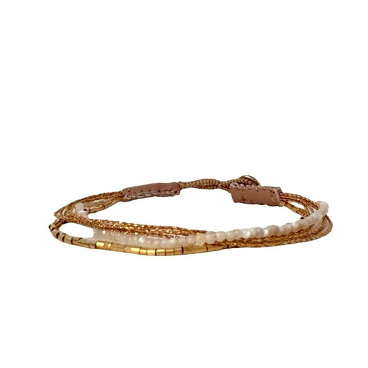 IBU Jewels Armband Lulu Ash Mother of Pearl AC29