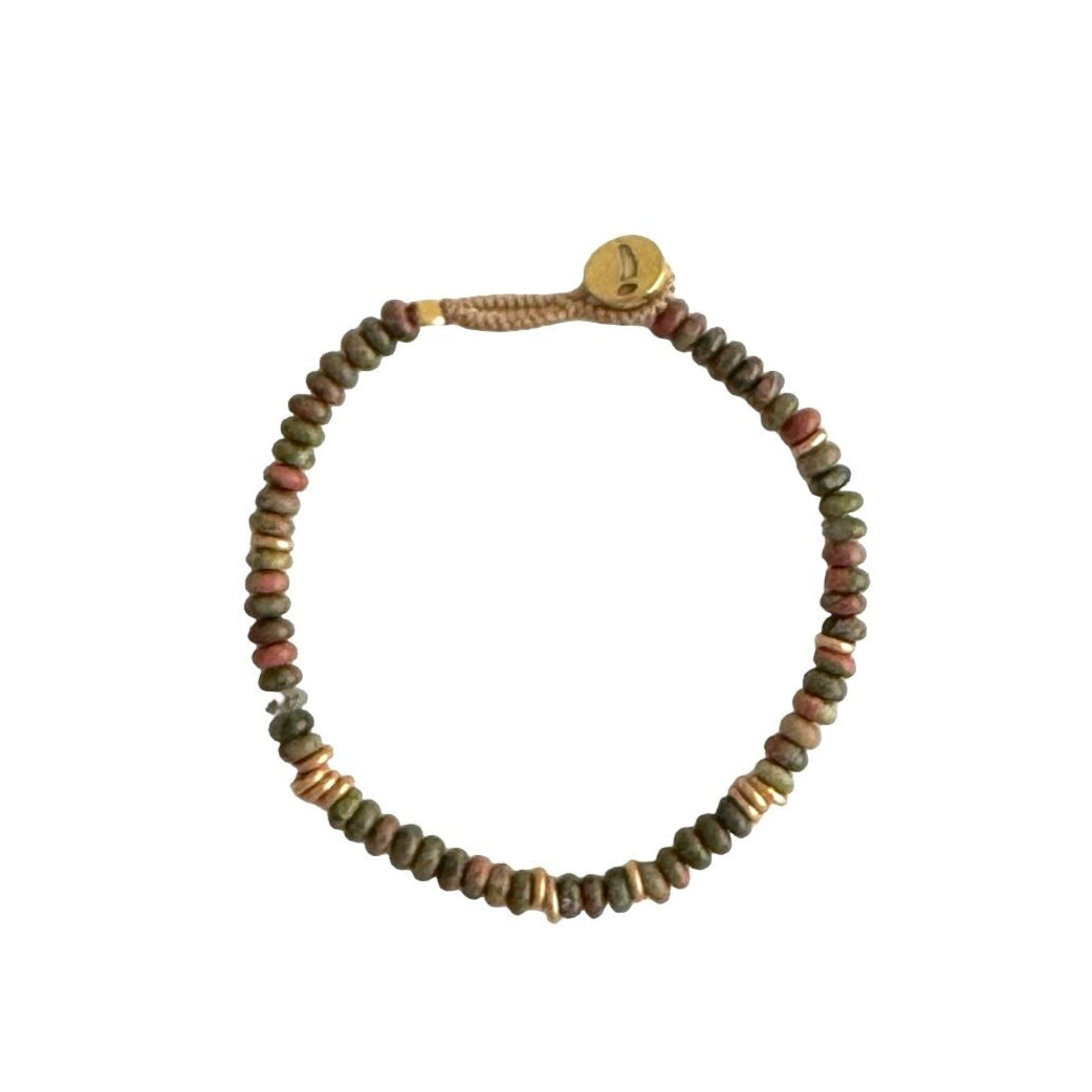 IBU Jewels Armband Lulu Earth Unakite ADD
