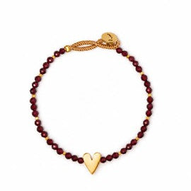 IBU JEWELS Armband Lulu Rosie Amber AE33