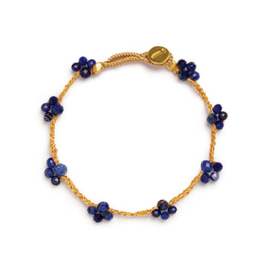 IBU Jewels Armband Pippy Paw Blue Sodalite AR17