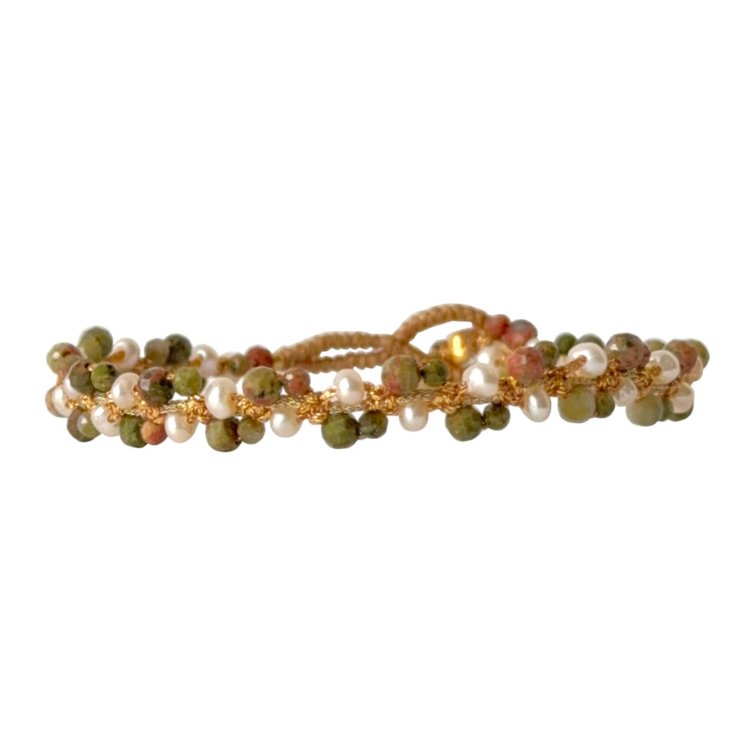 IBU Jewels Armband Lulu Abel Unakite AT12