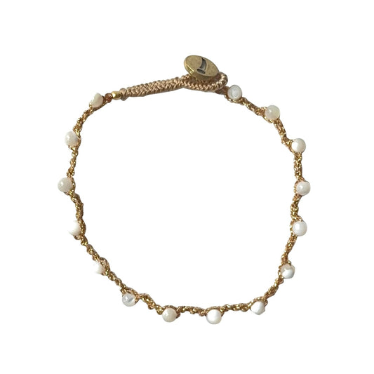 IBU JEWELS Armband Lulu Fine Mother of Pearl AU29
