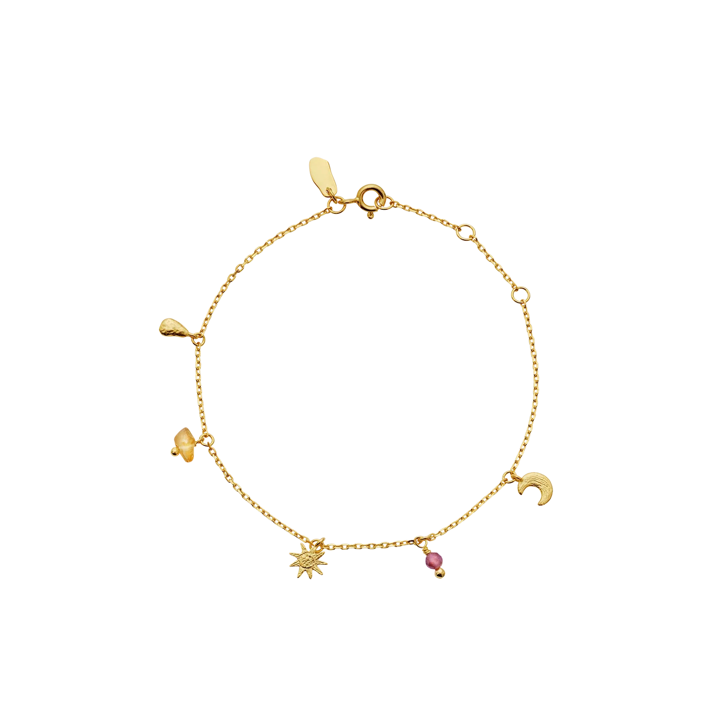 MAANESTEN Armband Addison Gelbgold