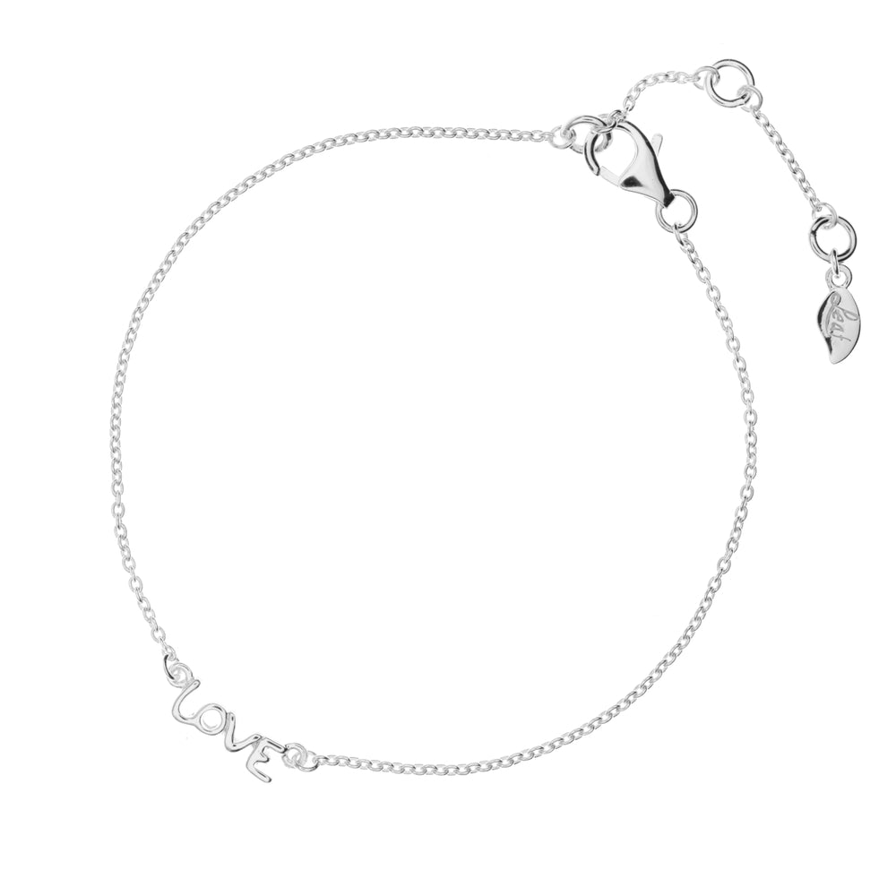 LEAF Armkette Tiny Love Sterlingsilber
