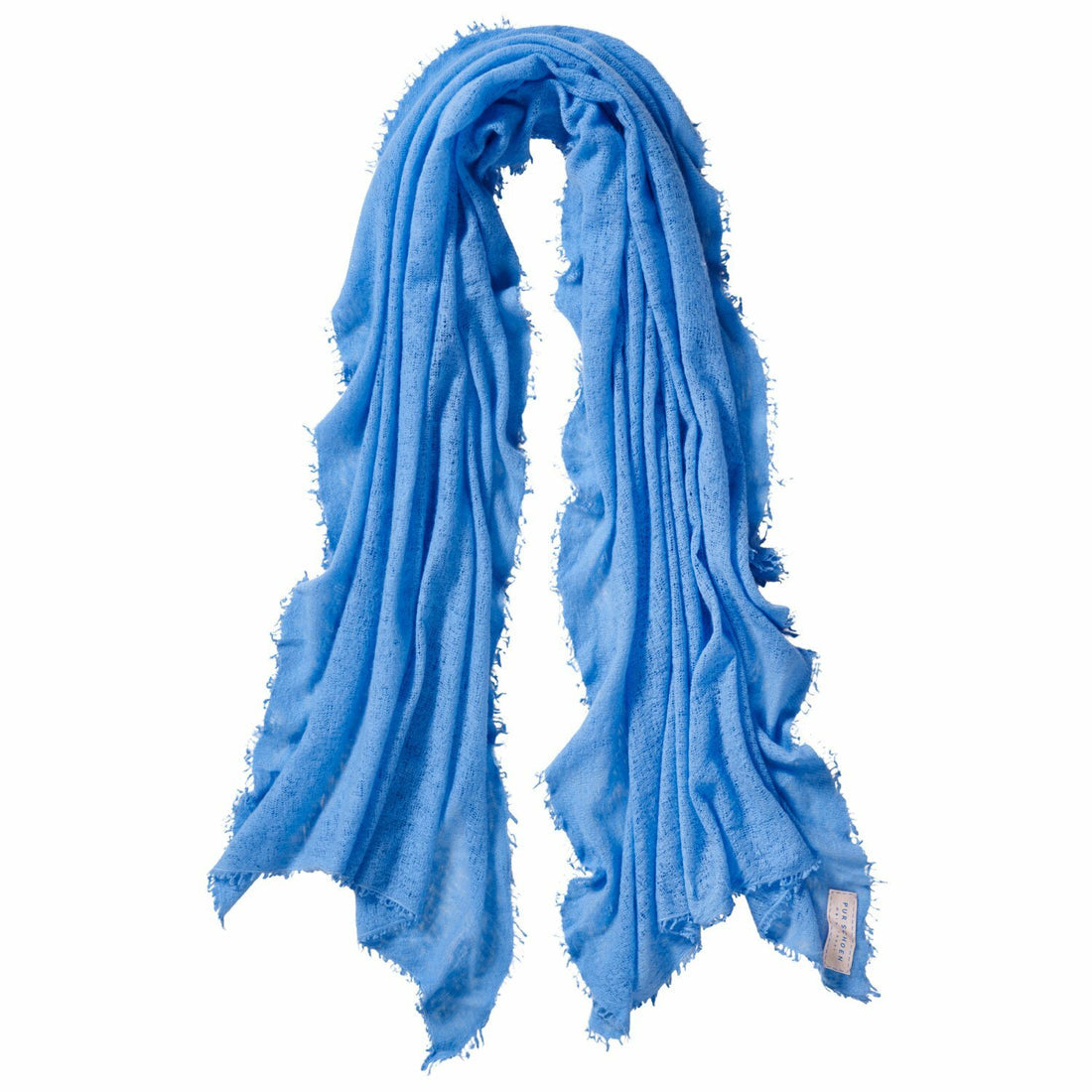 PURSCHÖN Pure Cashmere Schal Skyblue