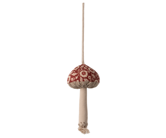 MAILEG Pilz Ornament Winterblume Rot