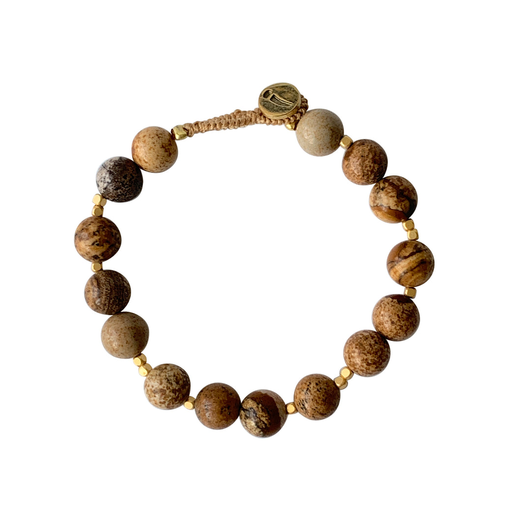 IBU Jewels Armband Big Bo Desert Jasper BOD