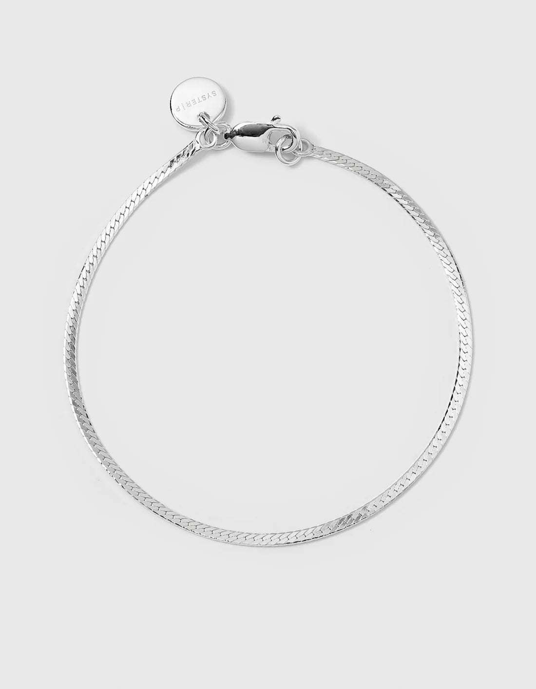 SYSTER P Armband Herringbone Sterlingsilber