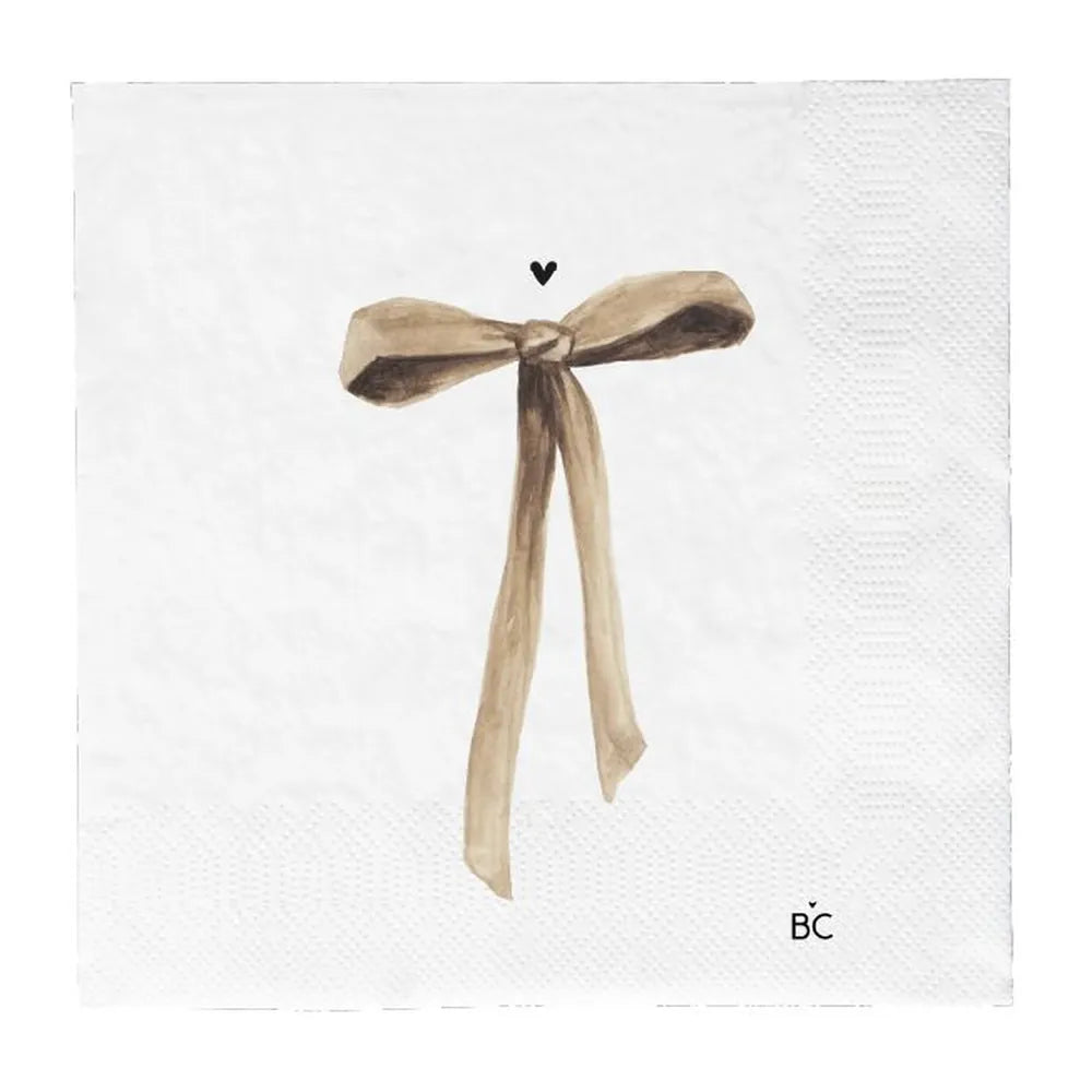 BASTION COLLECTIONS Papierservietten Schleife