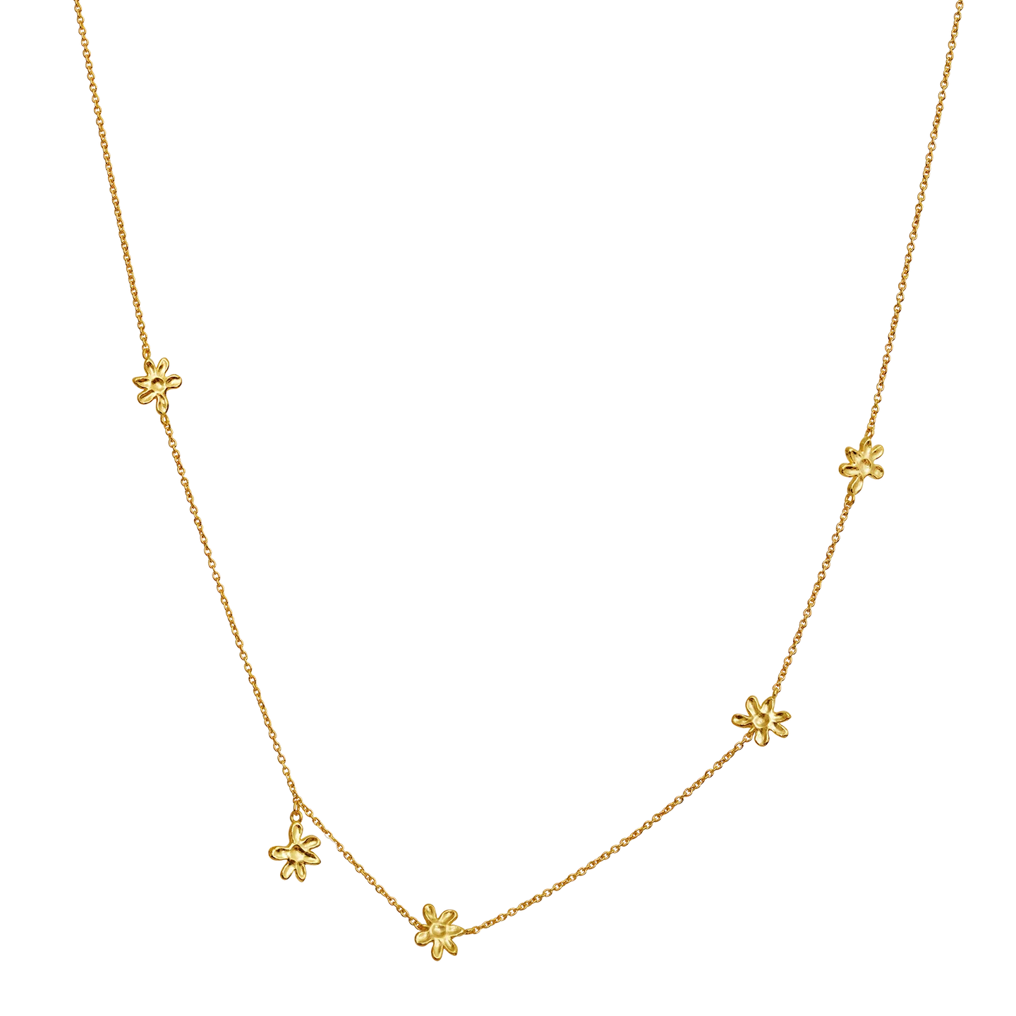 MAANESTEN Halskette Betty Gelbgold