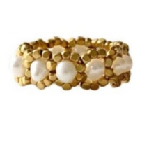 Lade das Bild in den Galerie-Viewer, IBU Jewels Ring Princess Pearl RY05
