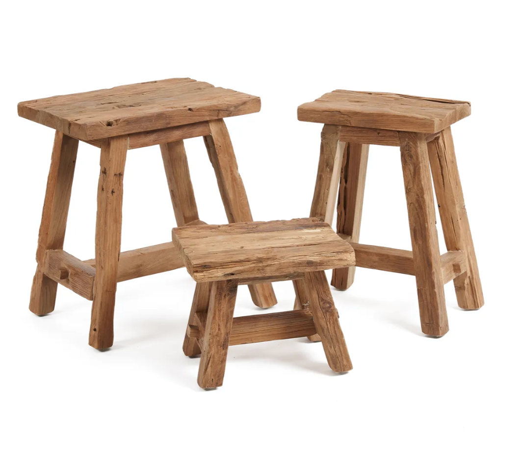 BAZAR BIZAR Shoji Hocker M Natur