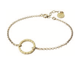 SUSI CALA Armkette Camu Circle Gold Plated FLBF2-01