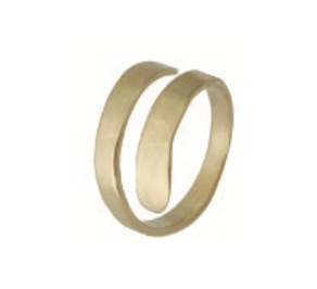 SUSICALA Barbapepe Thin Ring Gold Plated BPAFA-01