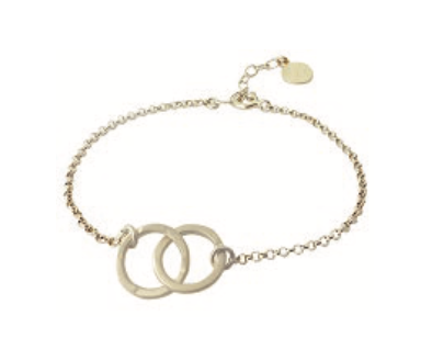 SUSI CALA Armkette Twin S Gold Plated TWBC2-01