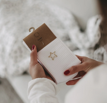 Lade das Bild in den Galerie-Viewer, EULENSCHNITT Socken Stern
