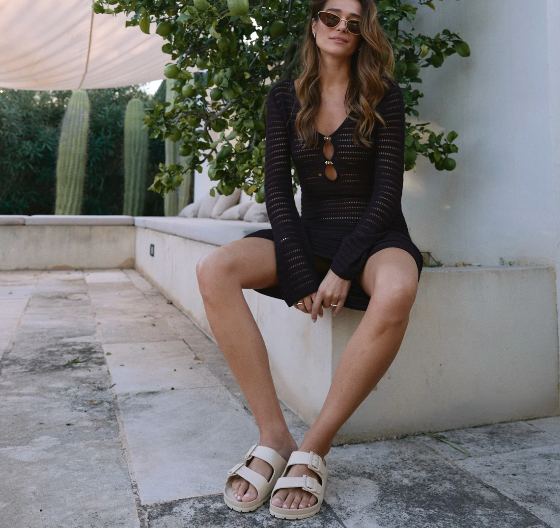 ESPADRIJ L'ORIGINALE Pantolette Ami Pool - Beige