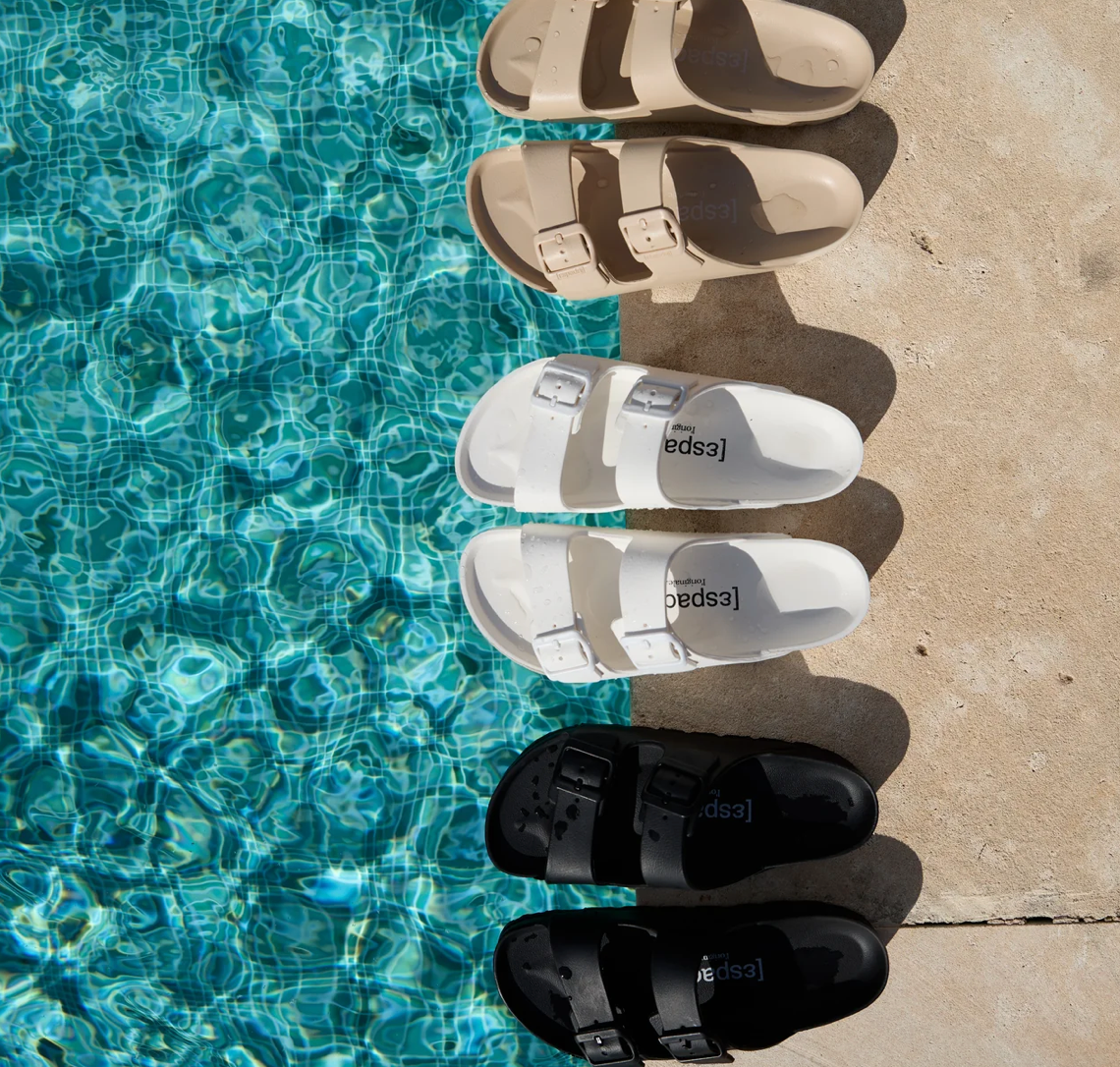 ESPADRIJ L'ORIGINALE Pantolette Ami Pool - White