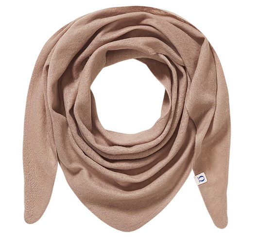 PURSCHÖN Pure Cashmere 3-Eck Tuch Nougat
