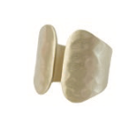 SUSI CALA Nina Thin Moon Ring Gold Plated NIATMA-01
