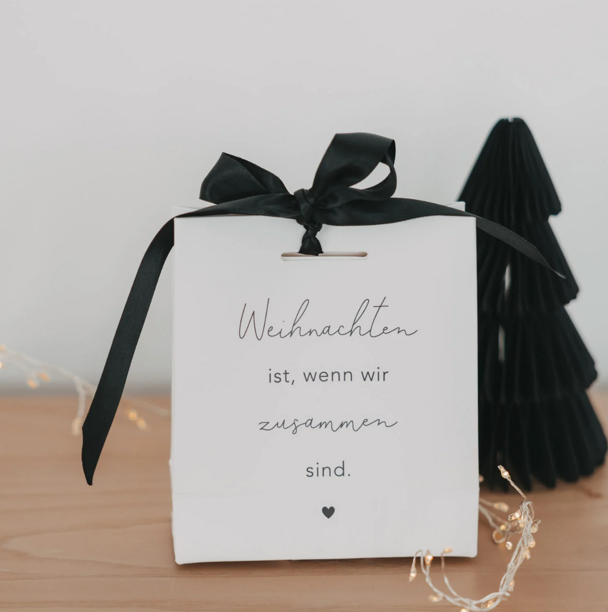 EULENSCHNITT Geschenktüte Mini Weihnachten