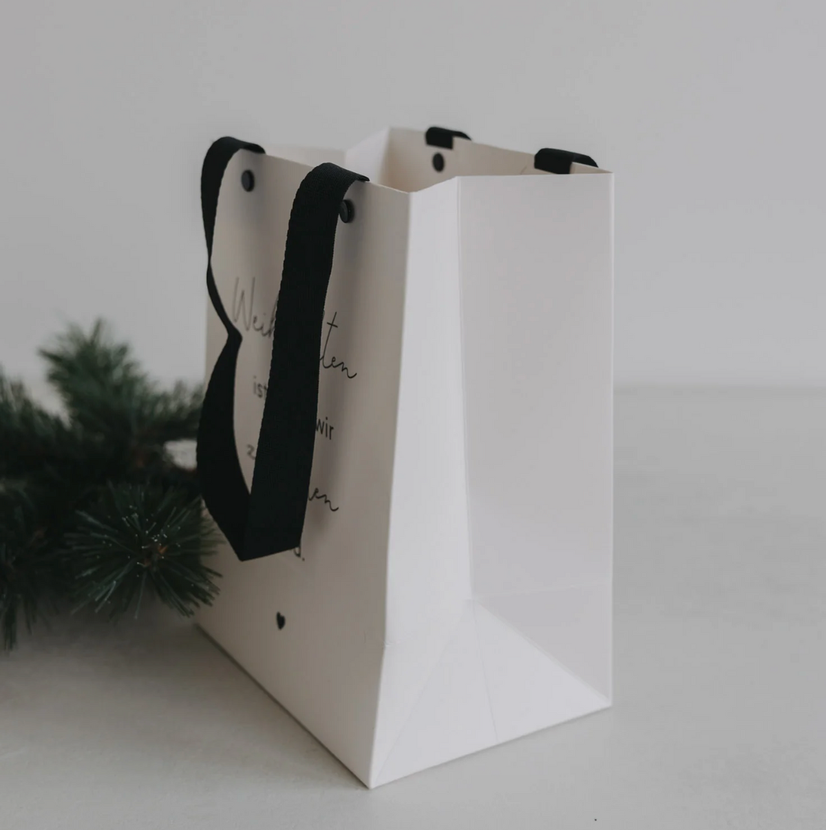 EULENSCHNITT Geschenktüte Mini Weihnachten