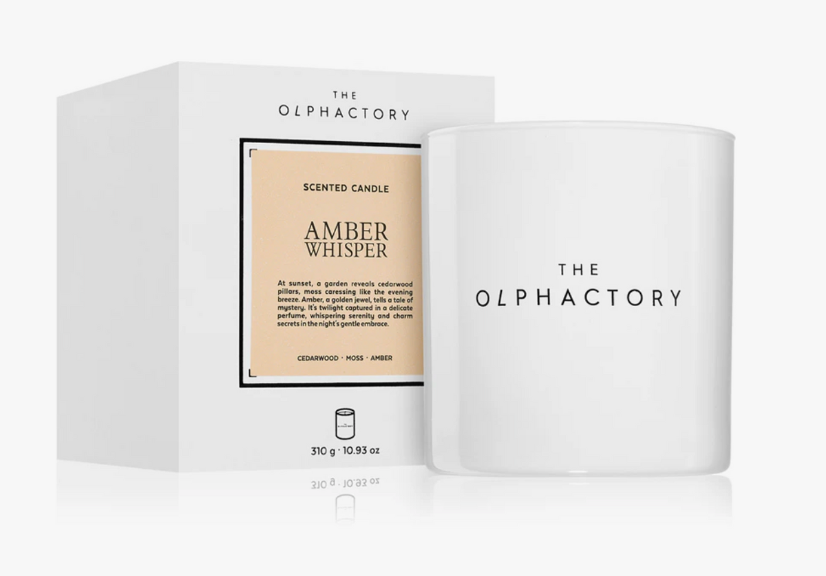 THE OLPHACTORY Duftkerze Amber Whisper