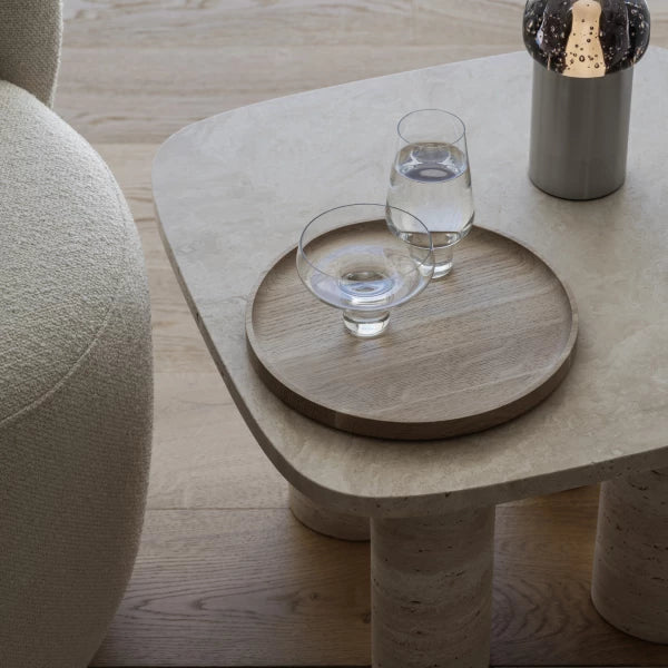 BLOMUS Serviertablett Oku Oak Rund in 2 Größen