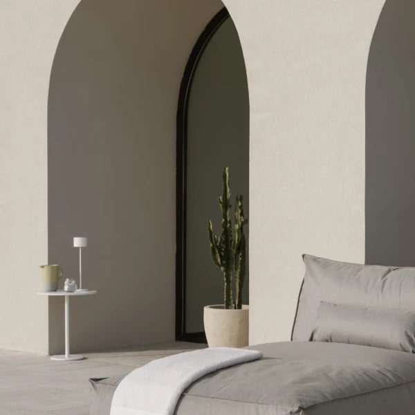 BLOMUS Mobile LED-Leuchte Farol White