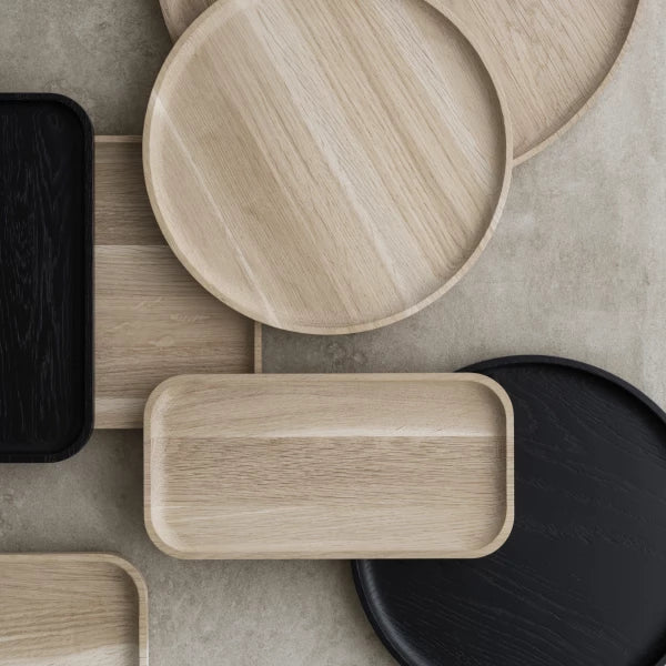 BLOMUS Serviertablett Oku Oak Eckig in 2 Größen