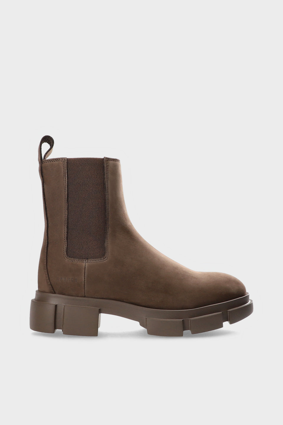 COPENHAGEN STUDIOS CPH570 Chelsea Boots Nubuk Chocolate