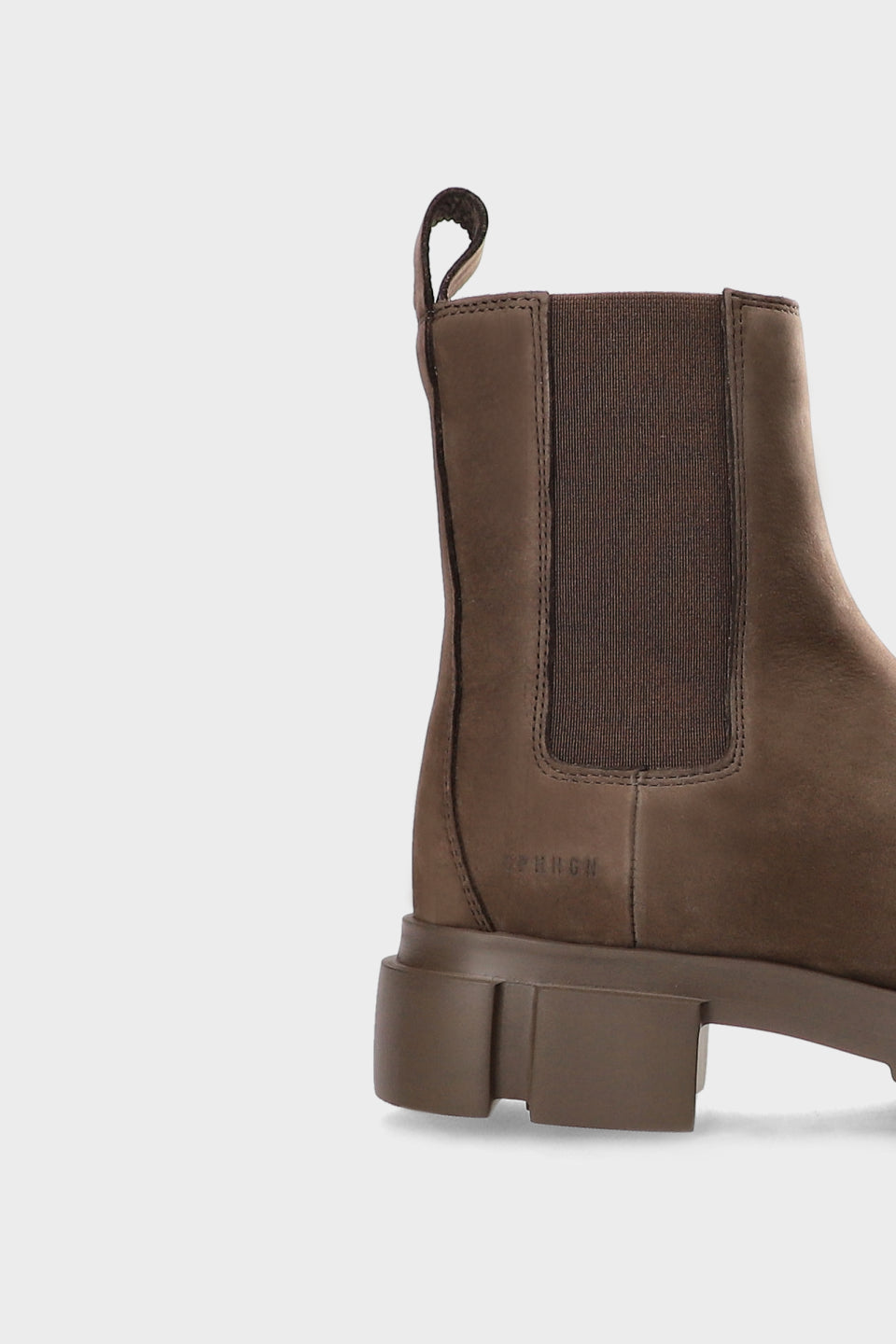 COPENHAGEN STUDIOS CPH570 Chelsea Boots Nubuk Chocolate