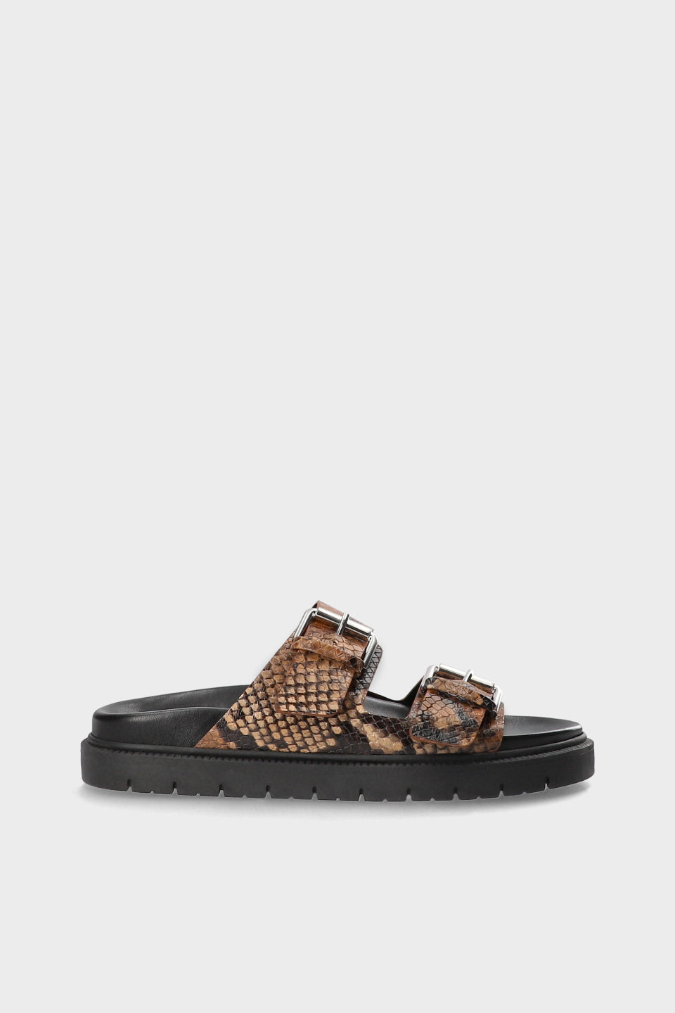 COPENHAGEN STUDIOS Sandale CPH701 Snake Brown