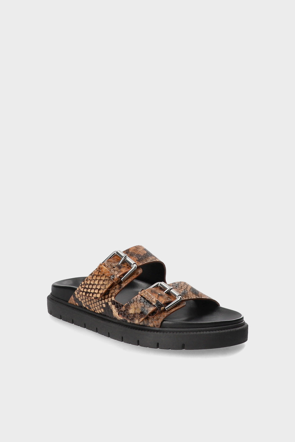 COPENHAGEN STUDIOS Sandale CPH701 Snake Brown