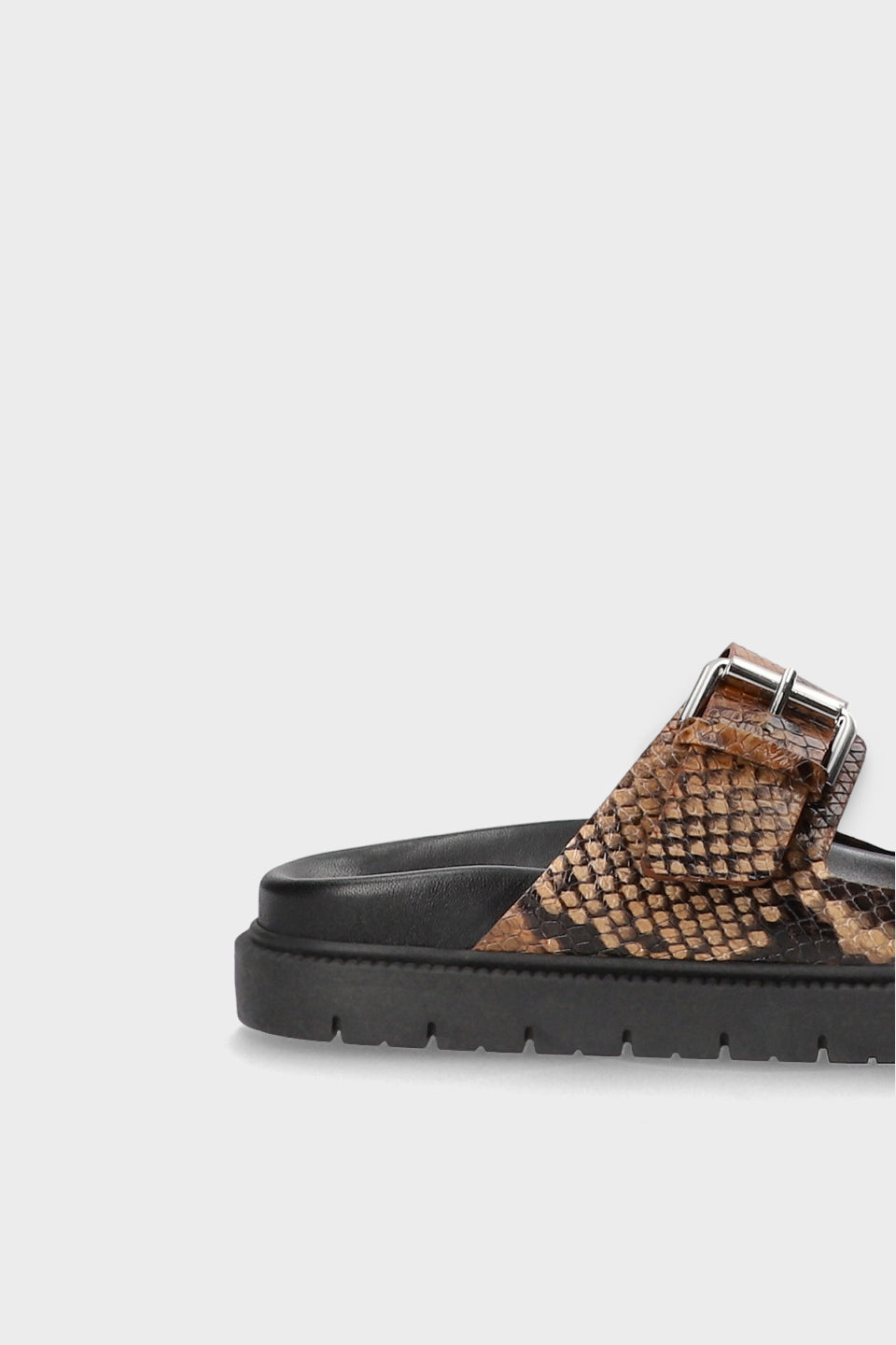 COPENHAGEN STUDIOS Sandale CPH701 Snake Brown