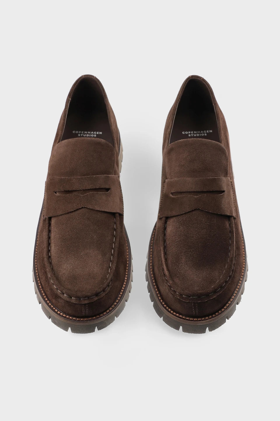 COPENHAGEN STUDIOS Loafer CPH848 Chocolate