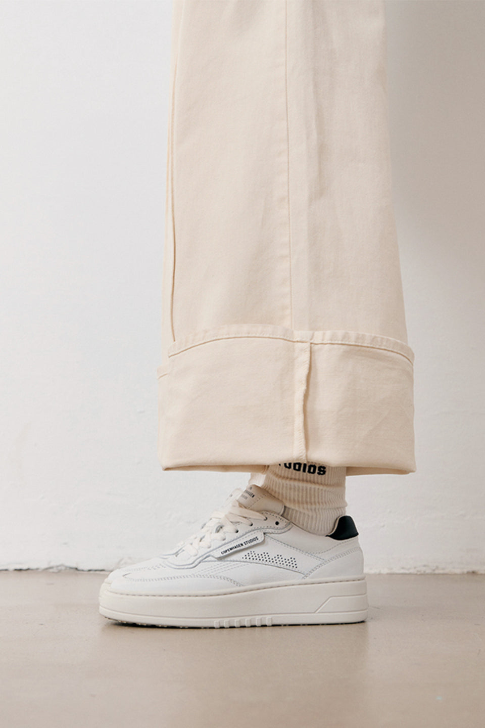 COPENHAGEN STUDIOS Sneaker CPH89 White/ Black