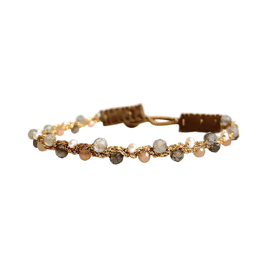 IBU JEWELS Armband Caqp Twist Soft DR09