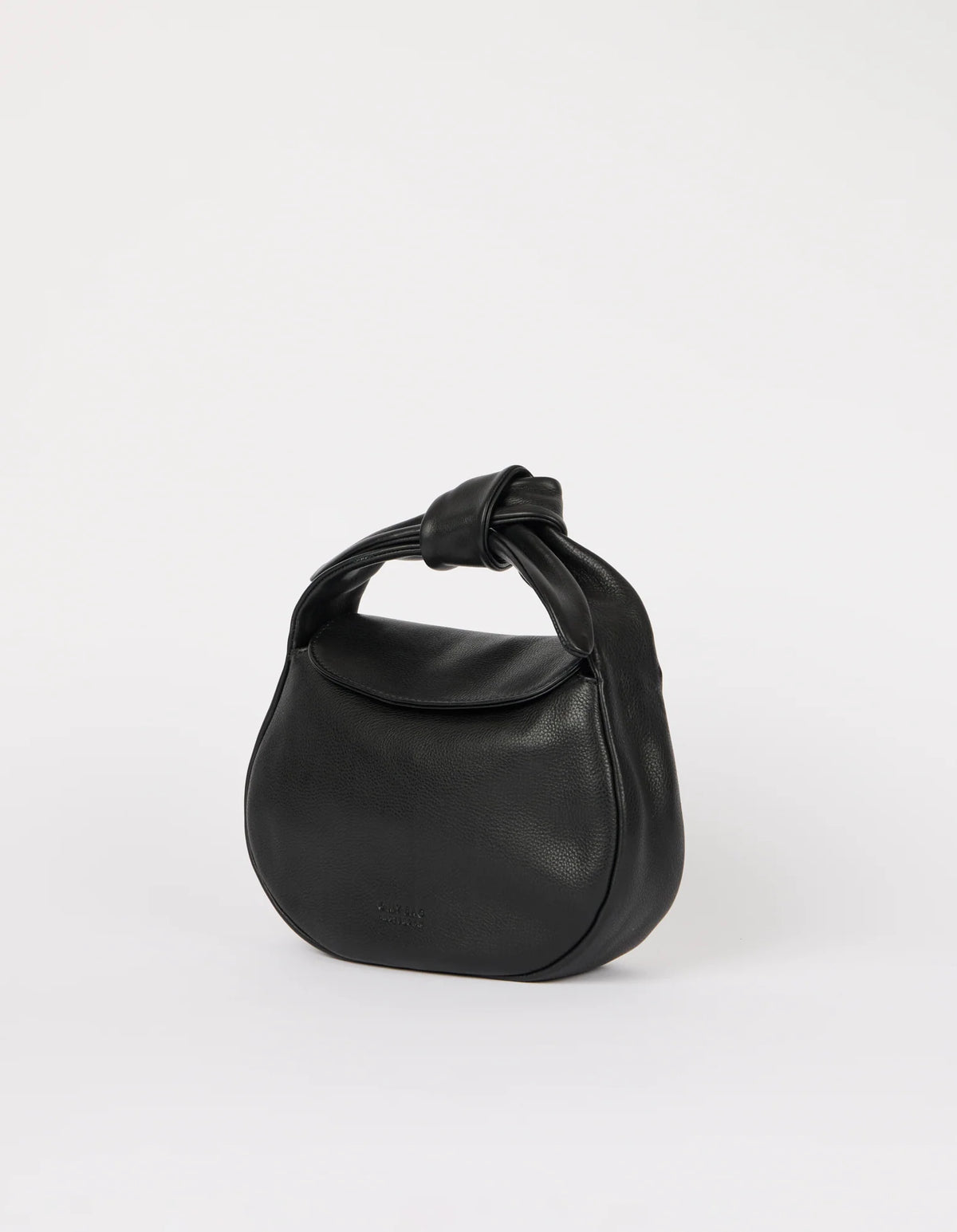 O MY BAG Bag Handtasche Coco Croissant Black Soft Grain