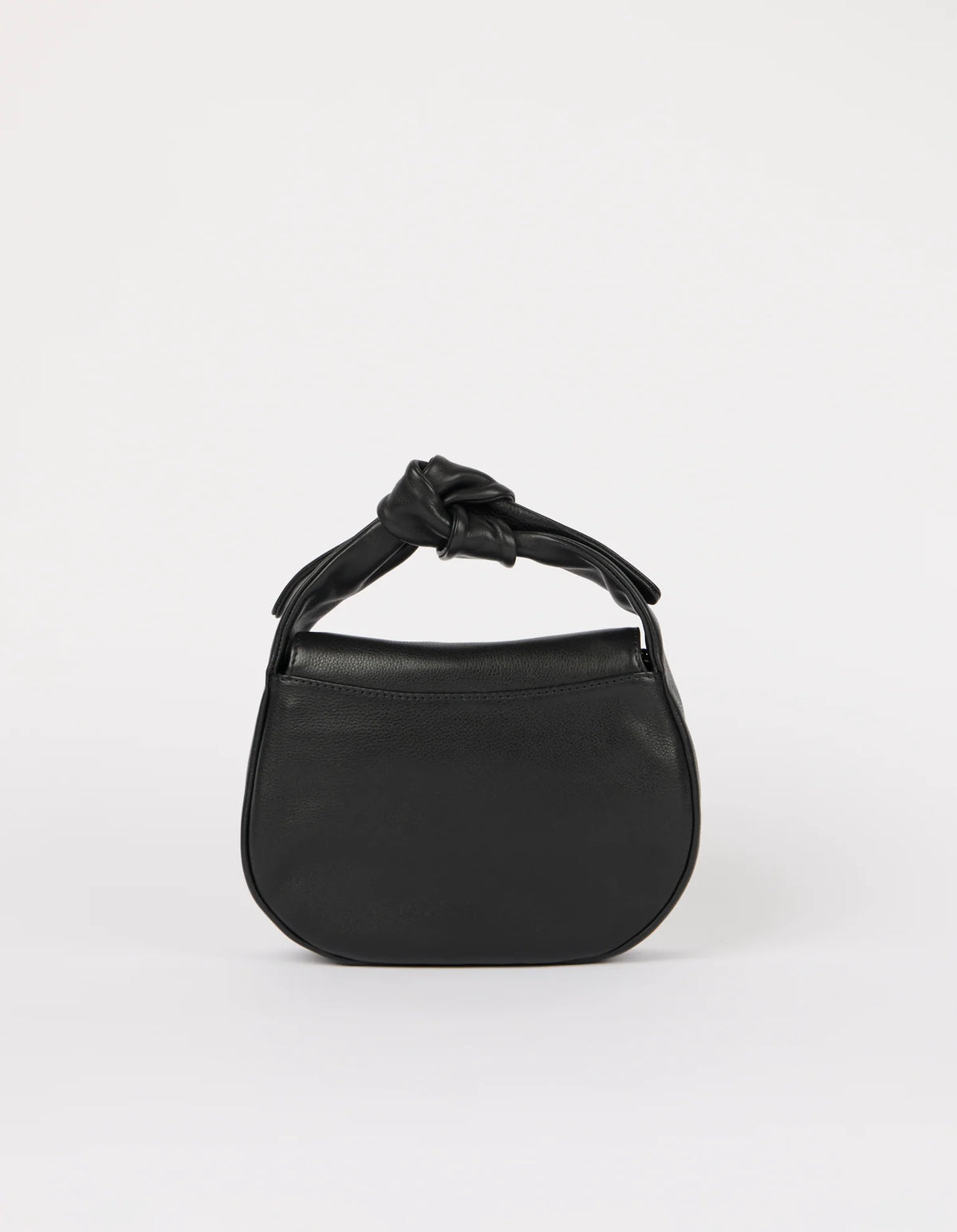 O MY BAG Bag Handtasche Coco Croissant Black Soft Grain